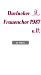 Mobile Screenshot of durlacher-frauenchor.de